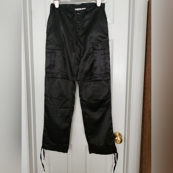 Faux Satin Energie Cargo pants (Juniors) - Picture 1 of 5